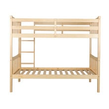 Karelia Pine Wood Single Bunk Bed